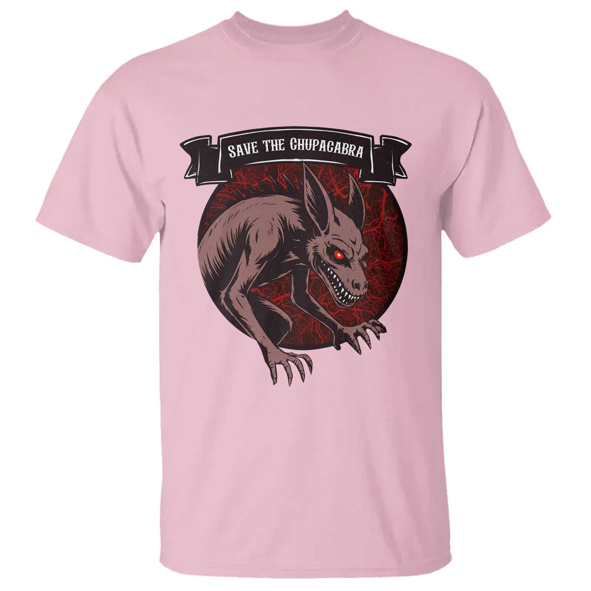 Chupacabra T Shirt Gothic Horror Save The Cryptid Gift - Wonder Print Shop