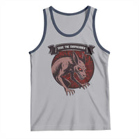 Chupacabra Tank Top Gothic Horror Save The Cryptid Gift - Wonder Print Shop