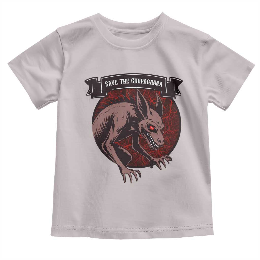 Chupacabra Toddler T Shirt Gothic Horror Save The Cryptid Gift - Wonder Print Shop