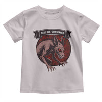 Chupacabra Toddler T Shirt Gothic Horror Save The Cryptid Gift - Wonder Print Shop