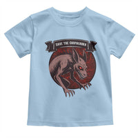 Chupacabra Toddler T Shirt Gothic Horror Save The Cryptid Gift - Wonder Print Shop