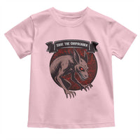 Chupacabra Toddler T Shirt Gothic Horror Save The Cryptid Gift - Wonder Print Shop
