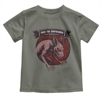 Chupacabra Toddler T Shirt Gothic Horror Save The Cryptid Gift - Wonder Print Shop