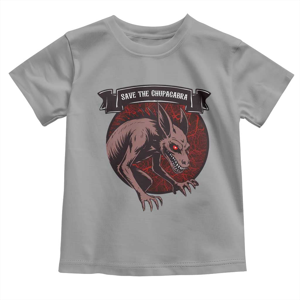 Chupacabra Toddler T Shirt Gothic Horror Save The Cryptid Gift - Wonder Print Shop
