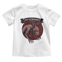 Chupacabra Toddler T Shirt Gothic Horror Save The Cryptid Gift - Wonder Print Shop