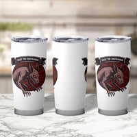 Chupacabra Tumbler Cup Gothic Horror Save The Cryptid Gift