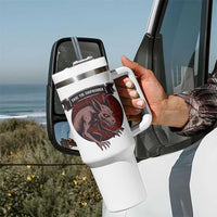 Chupacabra Tumbler With Handle Gothic Horror Save The Cryptid Gift