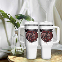 Chupacabra Tumbler With Handle Gothic Horror Save The Cryptid Gift