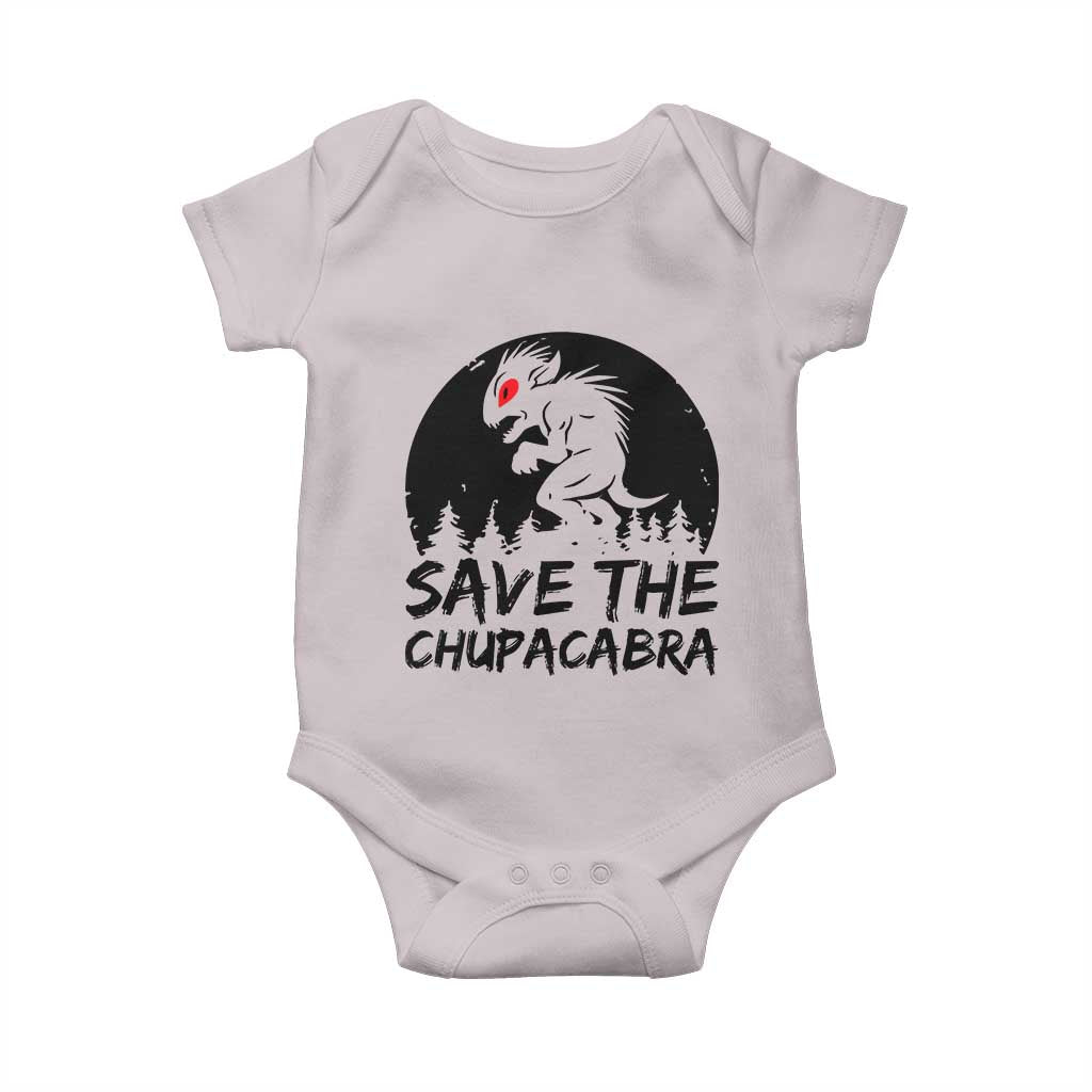 Chupacabra Baby Onesie Funny Cryptid Save The Goat Sucker Gift - Wonder Print Shop