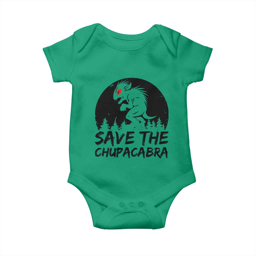 Chupacabra Baby Onesie Funny Cryptid Save The Goat Sucker Gift - Wonder Print Shop