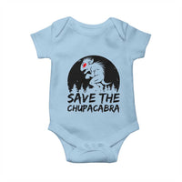 Chupacabra Baby Onesie Funny Cryptid Save The Goat Sucker Gift - Wonder Print Shop
