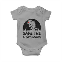 Chupacabra Baby Onesie Funny Cryptid Save The Goat Sucker Gift - Wonder Print Shop