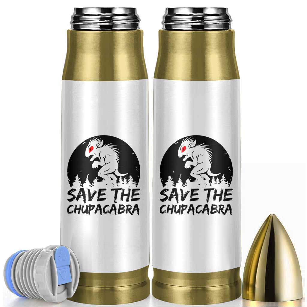 Chupacabra Bullet Tumbler Funny Cryptid Save The Goat Sucker Gift
