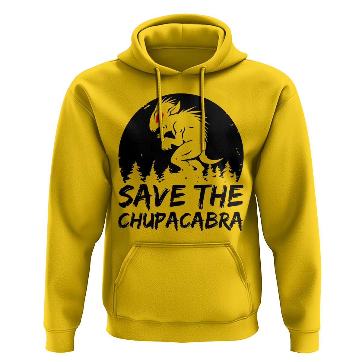 Chupacabra Hoodie Funny Cryptid Save The Goat Sucker Gift - Wonder Print Shop