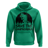 Chupacabra Hoodie Funny Cryptid Save The Goat Sucker Gift - Wonder Print Shop