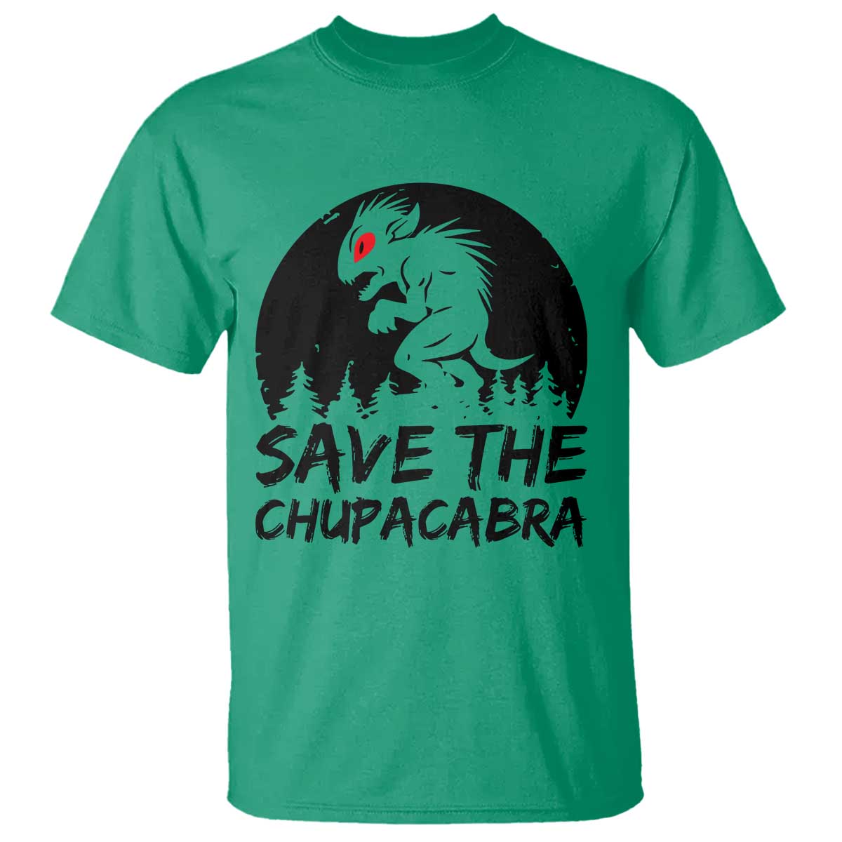 Chupacabra T Shirt Funny Cryptid Save The Goat Sucker Gift - Wonder Print Shop