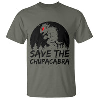 Chupacabra T Shirt Funny Cryptid Save The Goat Sucker Gift - Wonder Print Shop