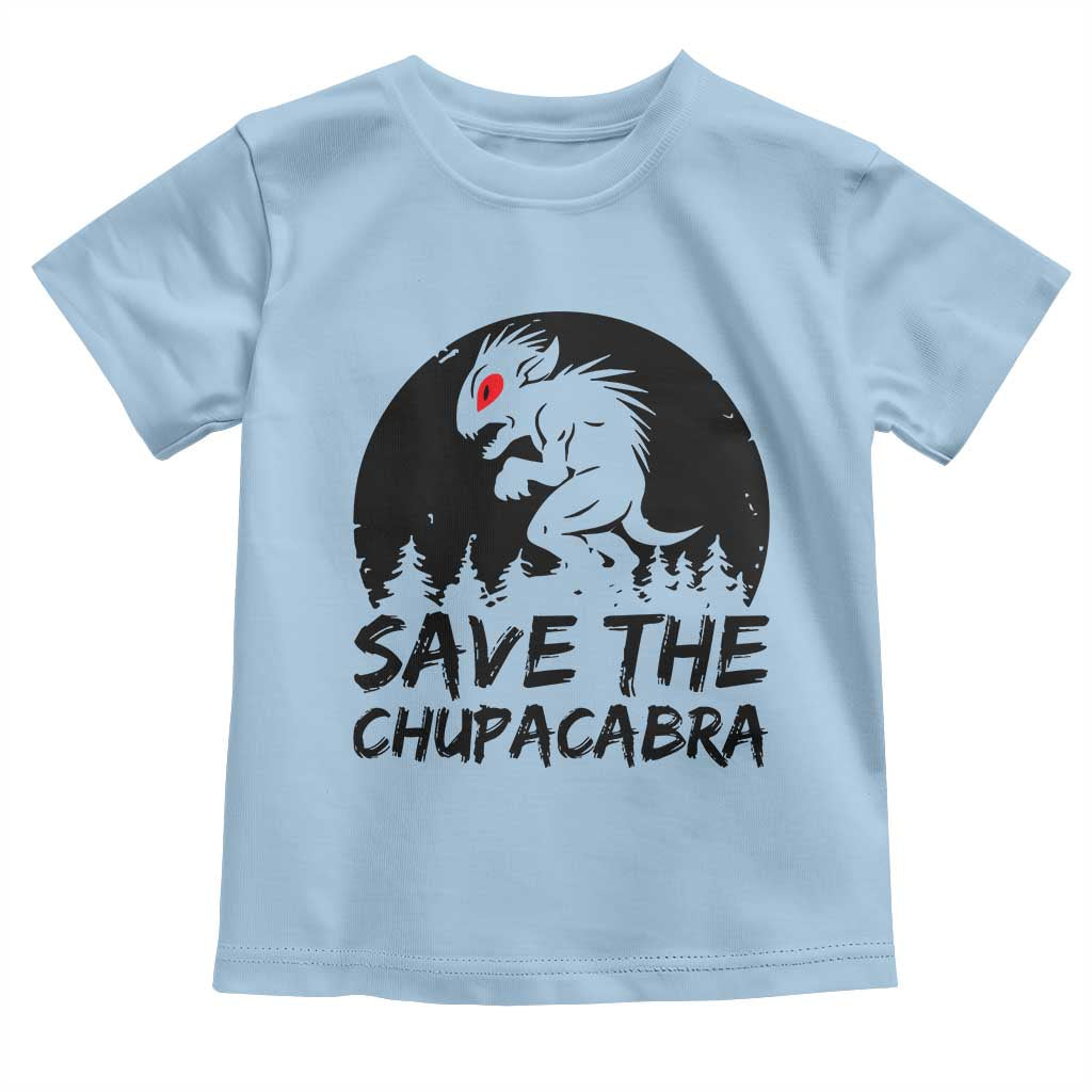Chupacabra Toddler T Shirt Funny Cryptid Save The Goat Sucker Gift - Wonder Print Shop