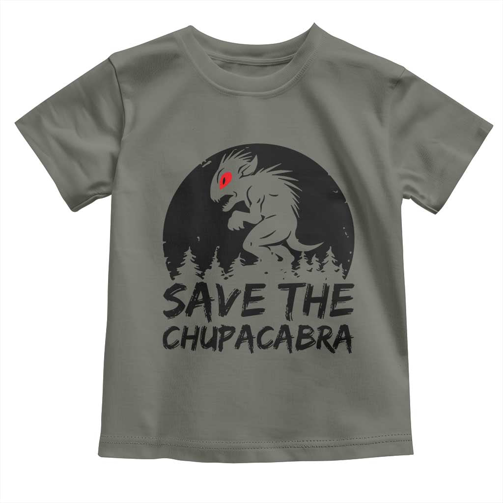 Chupacabra Toddler T Shirt Funny Cryptid Save The Goat Sucker Gift - Wonder Print Shop