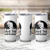 Chupacabra Tumbler Cup Funny Cryptid Save The Goat Sucker Gift