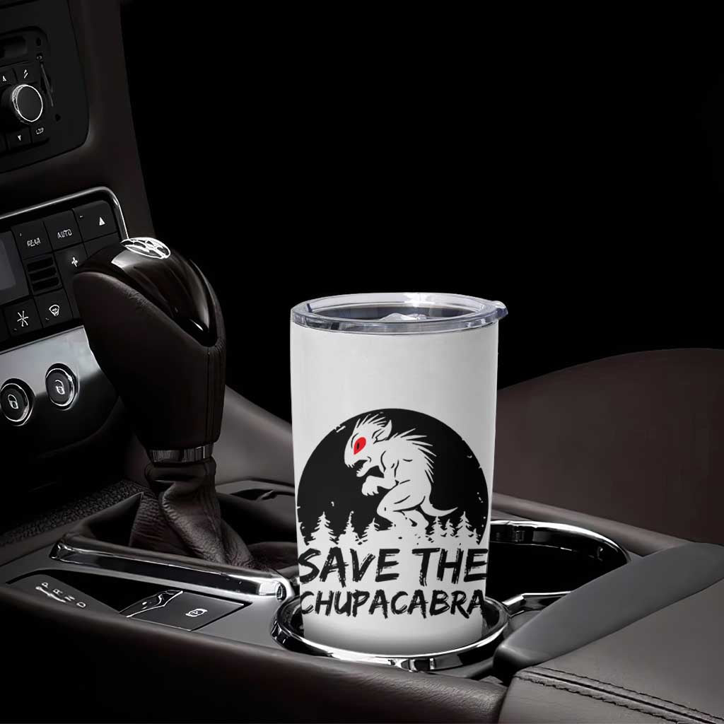 Chupacabra Tumbler Cup Funny Cryptid Save The Goat Sucker Gift
