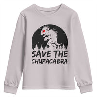 Chupacabra Youth Sweatshirt Funny Cryptid Save The Goat Sucker Gift - Wonder Print Shop