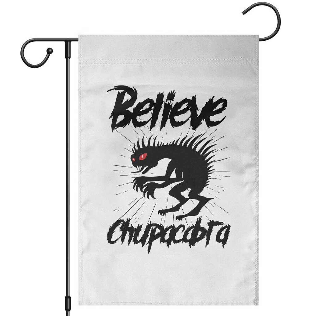Urban Legends And Mystery Gift Garden Flag Believe Chupacabra - Wonder Print Shop