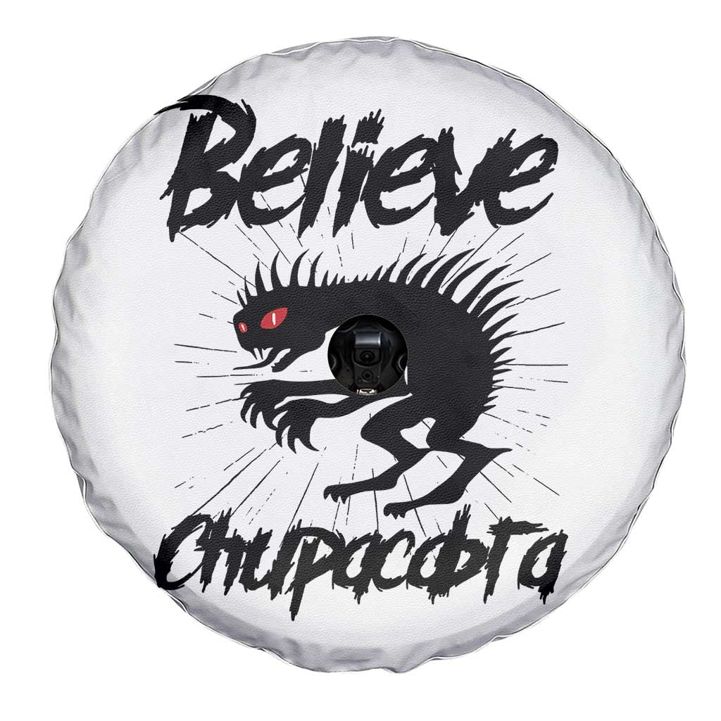 Urban Legends And Mystery Gift Spare Tire Cover Believe Chupacabra - Wonder Print Shop