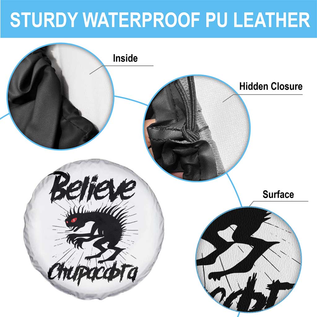 Urban Legends And Mystery Gift Spare Tire Cover Believe Chupacabra - Wonder Print Shop