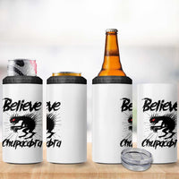 Urban Legends And Mystery Gift 4 in 1 Can Cooler Tumbler Believe Chupacabra