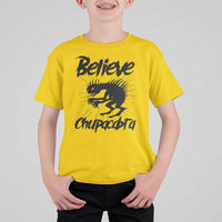 Urban Legends And Mystery Gift T Shirt For Kid Believe Chupacabra - Wonder Print Shop