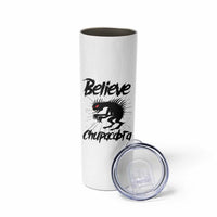 Urban Legends And Mystery Gift Skinny Tumbler Believe Chupacabra