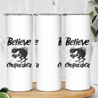 Urban Legends And Mystery Gift Skinny Tumbler Believe Chupacabra