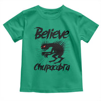 Urban Legends And Mystery Gift Toddler T Shirt Believe Chupacabra - Wonder Print Shop