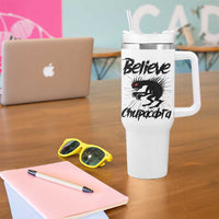 Urban Legends And Mystery Gift Tumbler With Handle Believe Chupacabra
