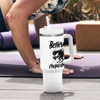 Urban Legends And Mystery Gift Tumbler With Handle Believe Chupacabra