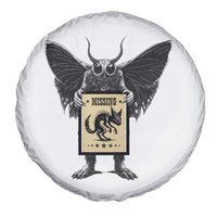 Mothman Missing Chupacabra Spare Tire Cover Funny Cryptid Gift - Wonder Print Shop