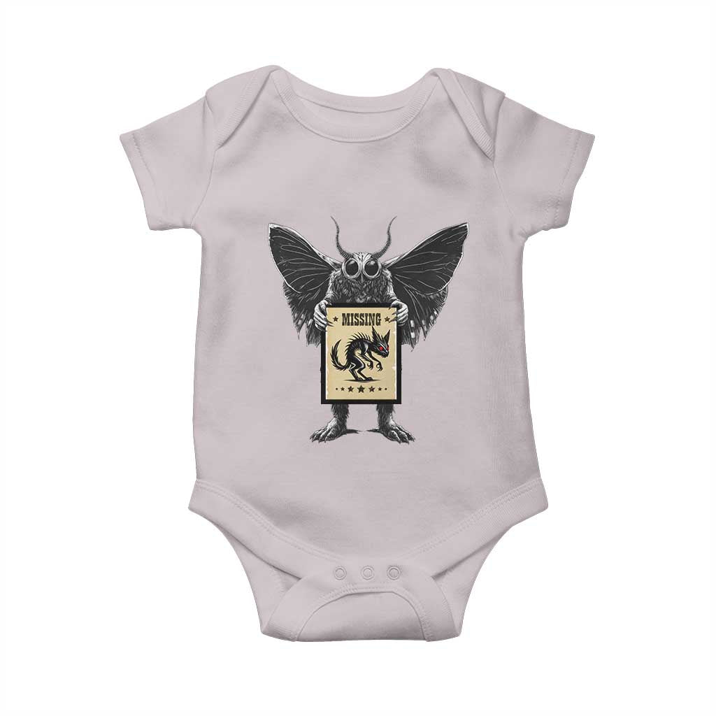 Mothman Missing Chupacabra Baby Onesie Funny Cryptid Gift - Wonder Print Shop