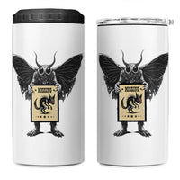 Mothman Missing Chupacabra 4 in 1 Can Cooler Tumbler Funny Cryptid Gift