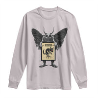 Mothman Missing Chupacabra Long Sleeve Shirt Funny Cryptid Gift - Wonder Print Shop