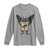 Mothman Missing Chupacabra Long Sleeve Shirt Funny Cryptid Gift - Wonder Print Shop