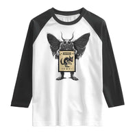 Mothman Missing Chupacabra Raglan Shirt Funny Cryptid Gift - Wonder Print Shop