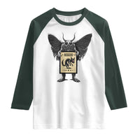 Mothman Missing Chupacabra Raglan Shirt Funny Cryptid Gift - Wonder Print Shop