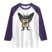 Mothman Missing Chupacabra Raglan Shirt Funny Cryptid Gift - Wonder Print Shop