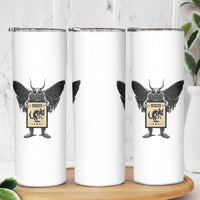 Mothman Missing Chupacabra Skinny Tumbler Funny Cryptid Gift