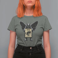 Mothman Missing Chupacabra T Shirt For Women Funny Cryptid Gift - Wonder Print Shop