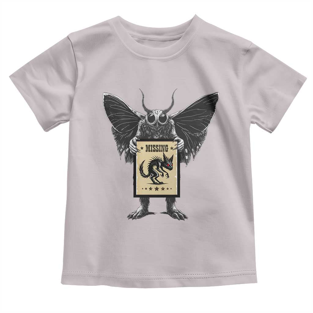Mothman Missing Chupacabra Toddler T Shirt Funny Cryptid Gift - Wonder Print Shop