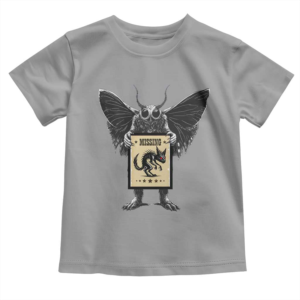 Mothman Missing Chupacabra Toddler T Shirt Funny Cryptid Gift - Wonder Print Shop