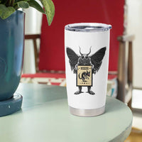Mothman Missing Chupacabra Tumbler Cup Funny Cryptid Gift