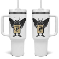 Mothman Missing Chupacabra Tumbler With Handle Funny Cryptid Gift